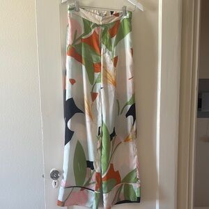Floral Multicolor Women's Pants